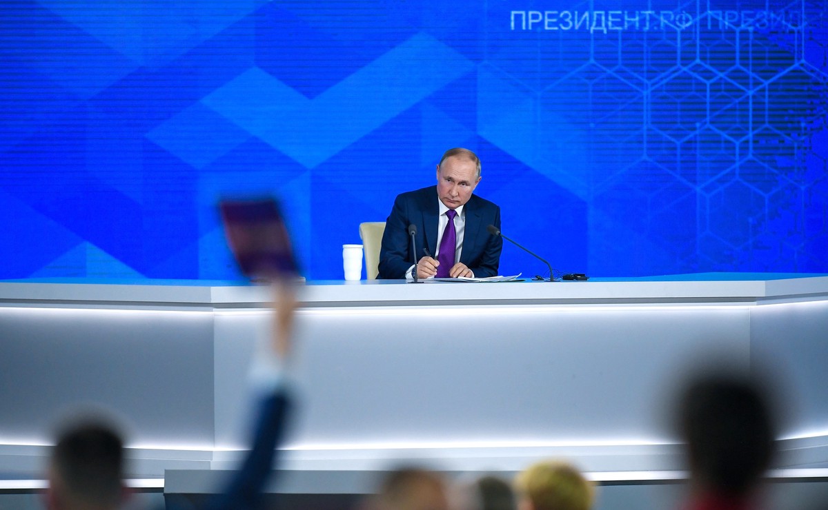 Кремль анонсировал большую пресс-конференцию Путина