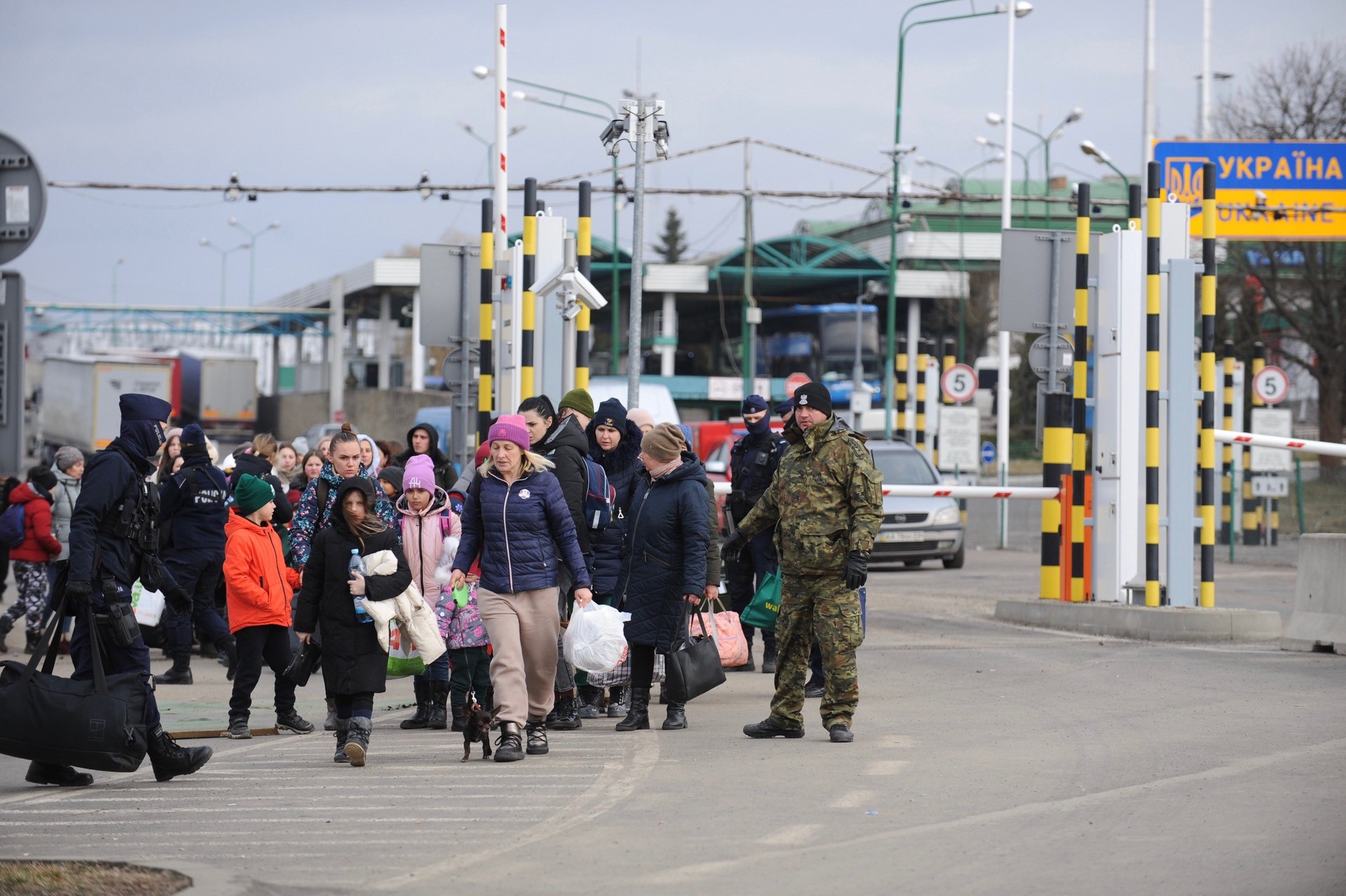В Польше украинцы подрались в очереди за паспортами