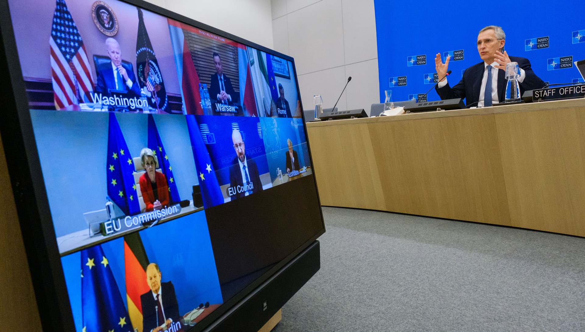 Global Times: Столтенберг послал сигнал, что НАТО продолжит затягивать конфликт на Украине