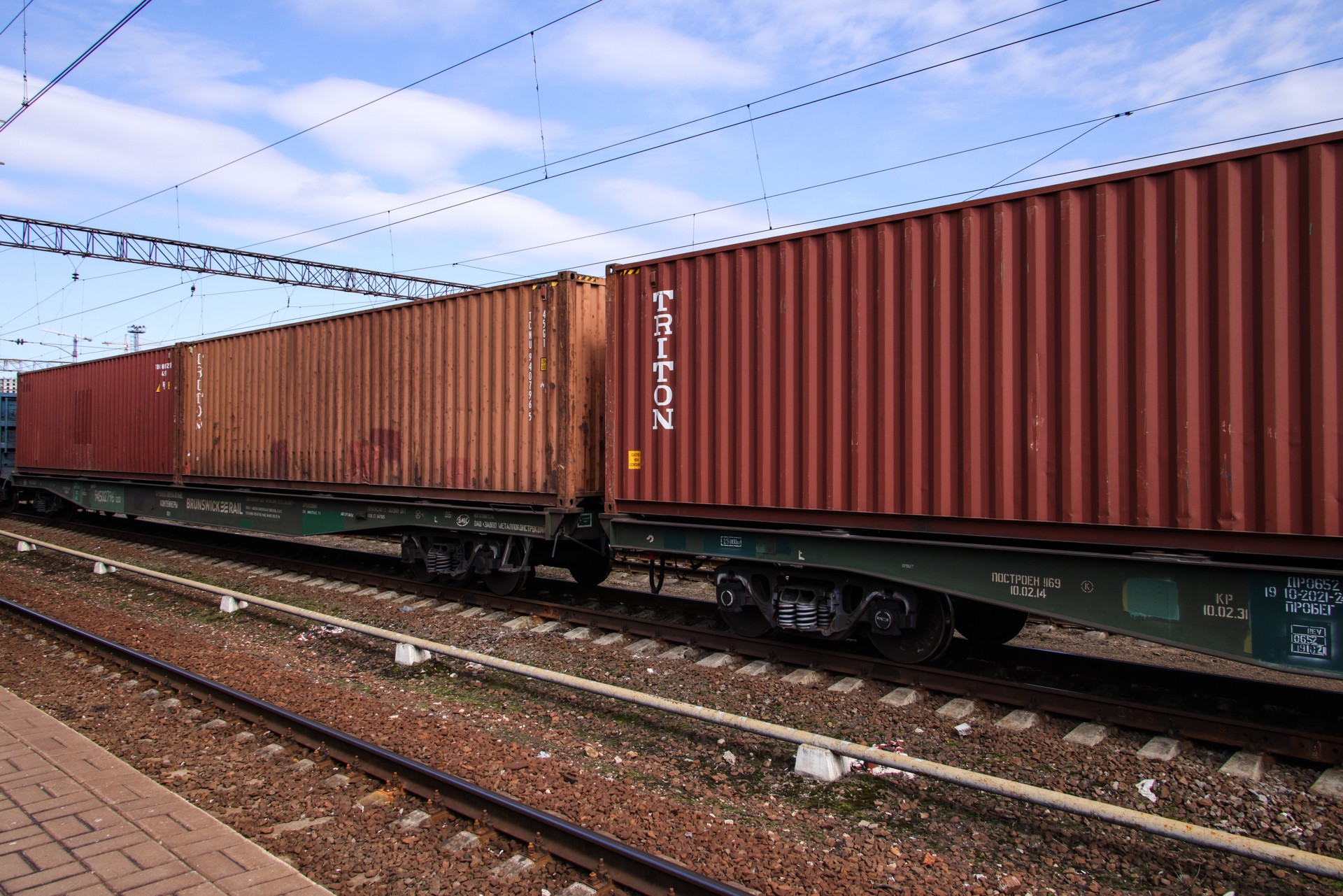 Америка передала Украине 50 вагонов для транспортировки зерна 