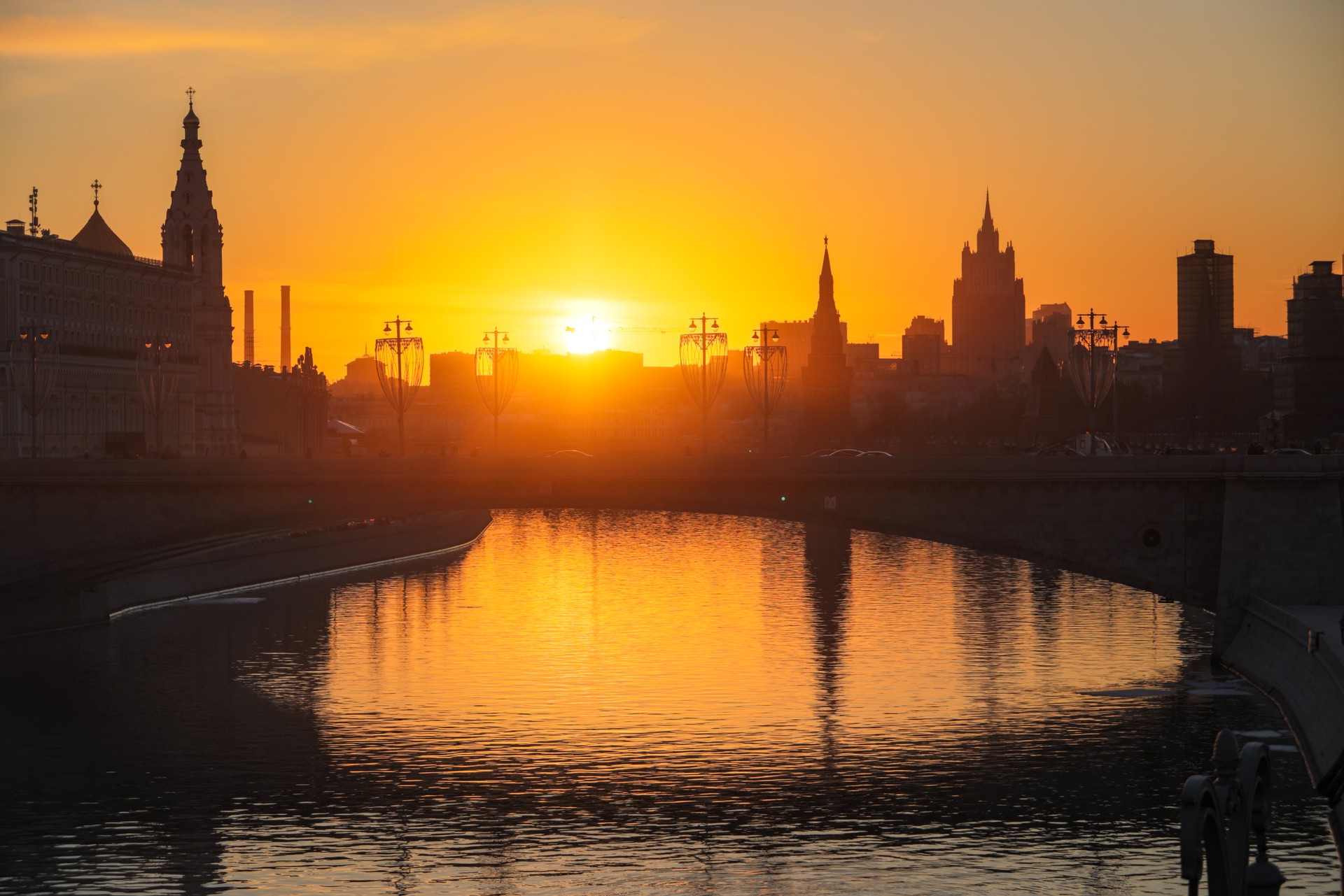 Прошедшая ночь в Москве стала рекордно теплой