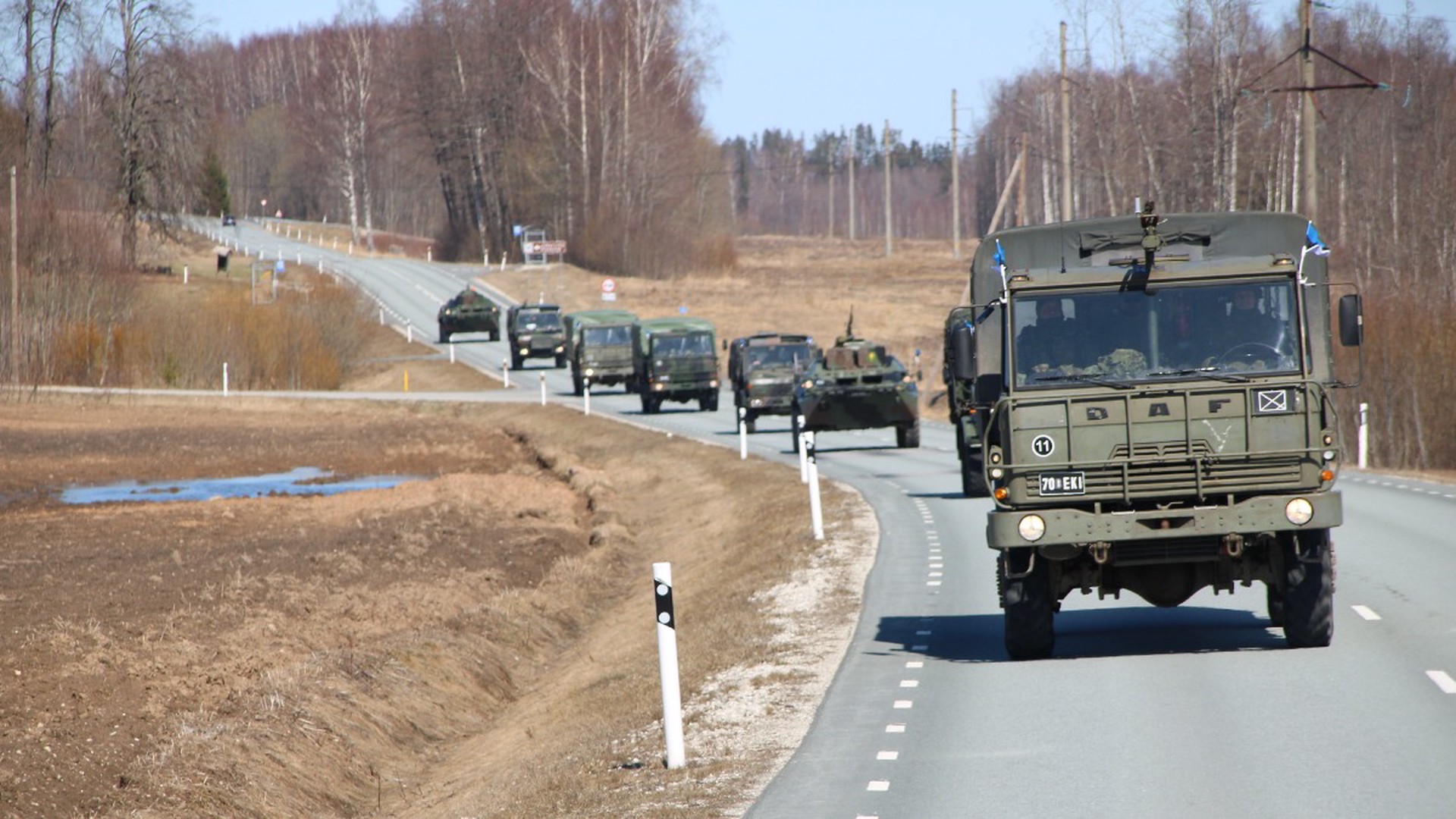 Эстония может временно закрыть свой контрольно-пропускной пункт в Нарве на границе с РФ