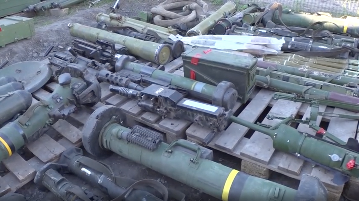 В Запорожской области нашли тайник с оружием НАТО