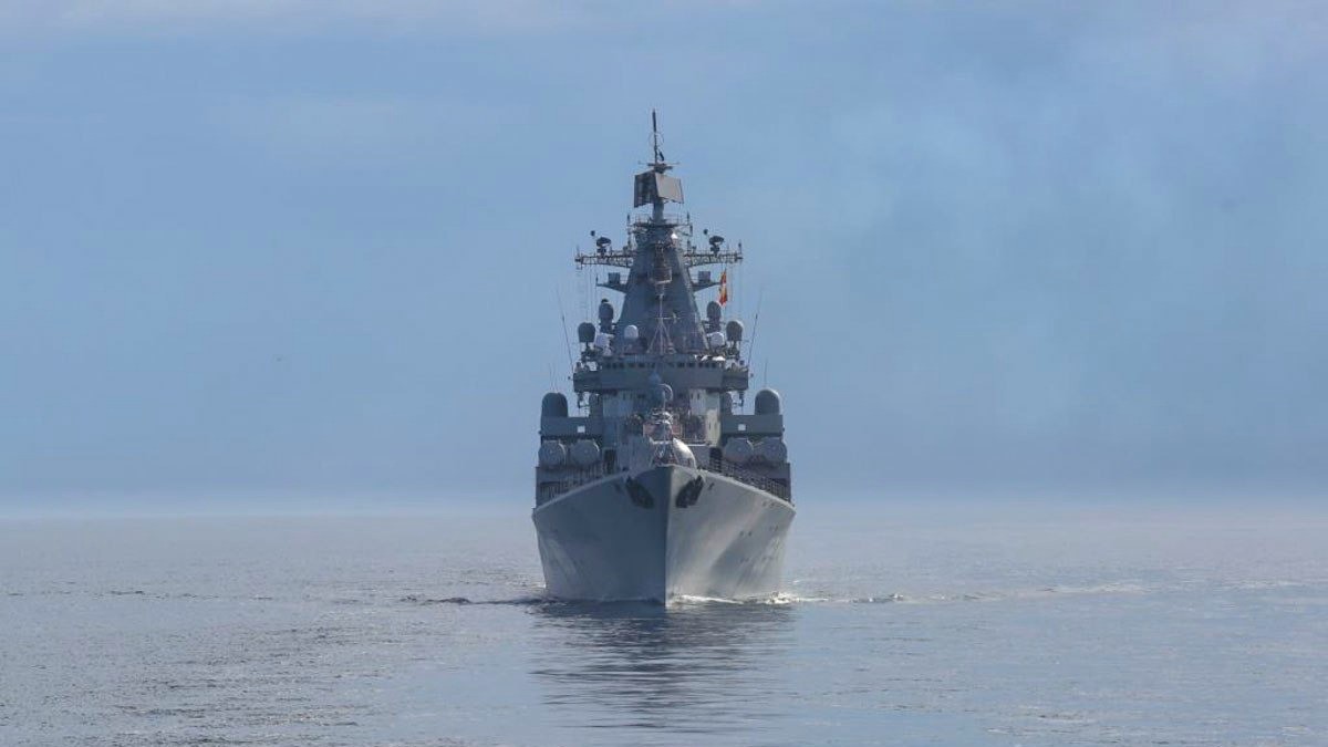 Самый большой корабль ВМФ России вышел на финишную прямую испытаний