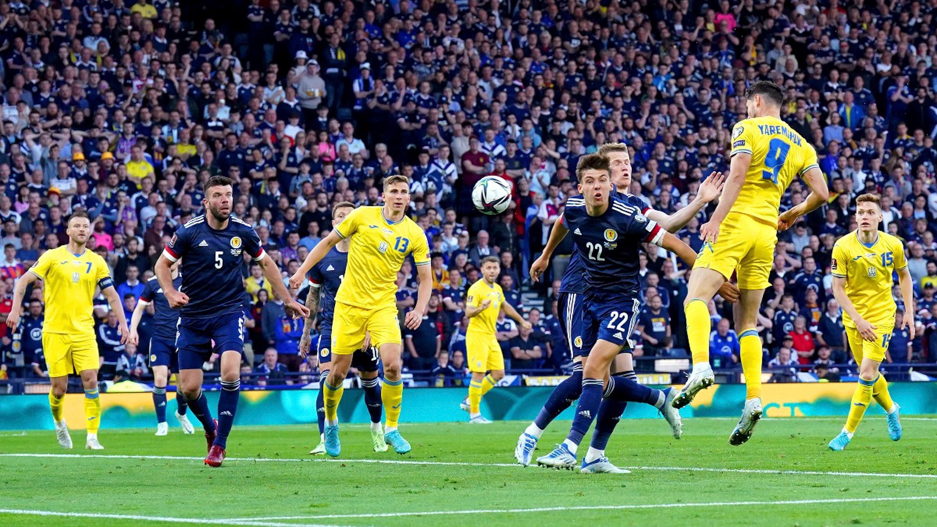 Украина обыграла Шотландию в стыковом матче и теперь в одном шаге от чемпионата мира, где не будет России
