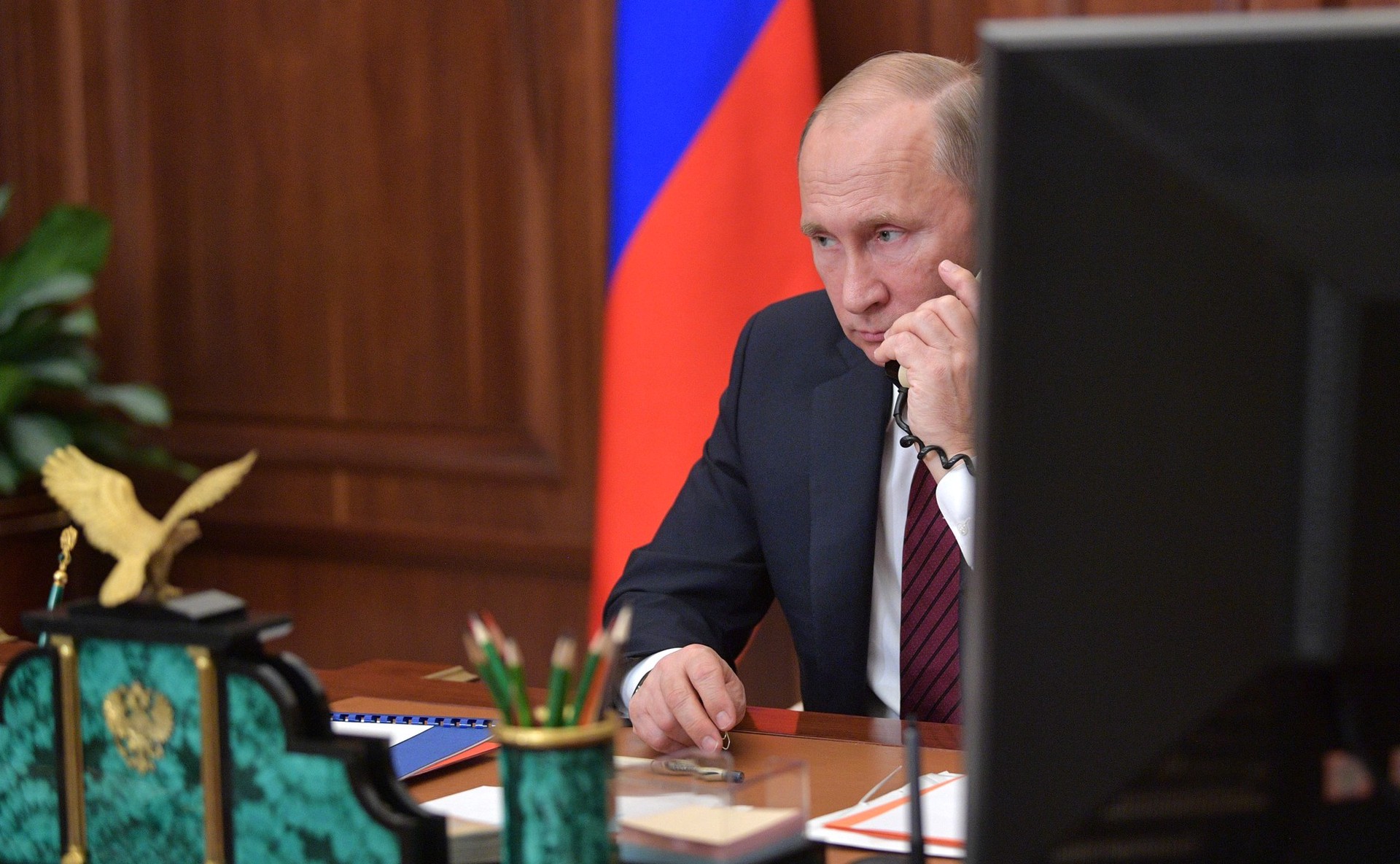 Путин провёл телефонный разговор с президентом Абхазии
