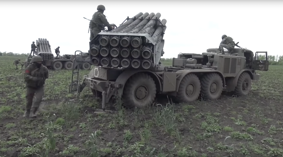Кадр из видео Минобороны РФ