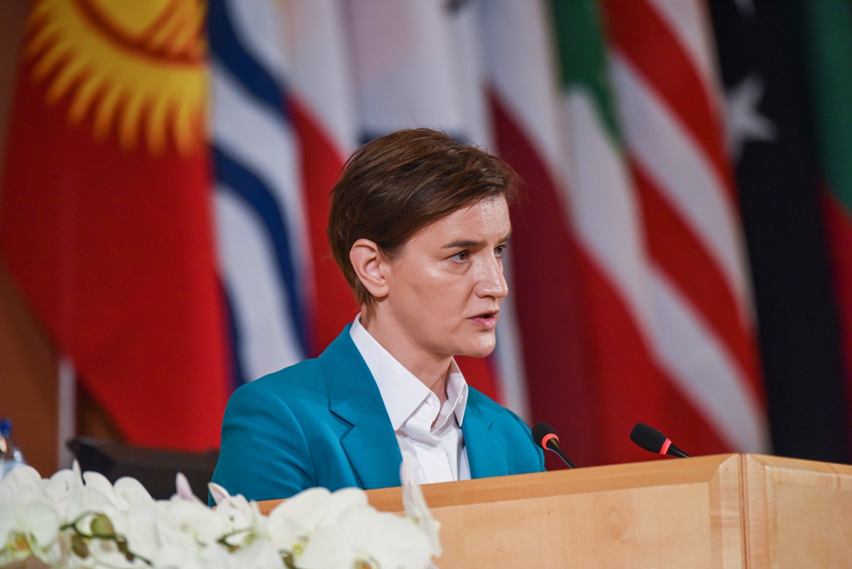 Премьер Сербии поблагодарила Россию за предупреждение о беспорядках