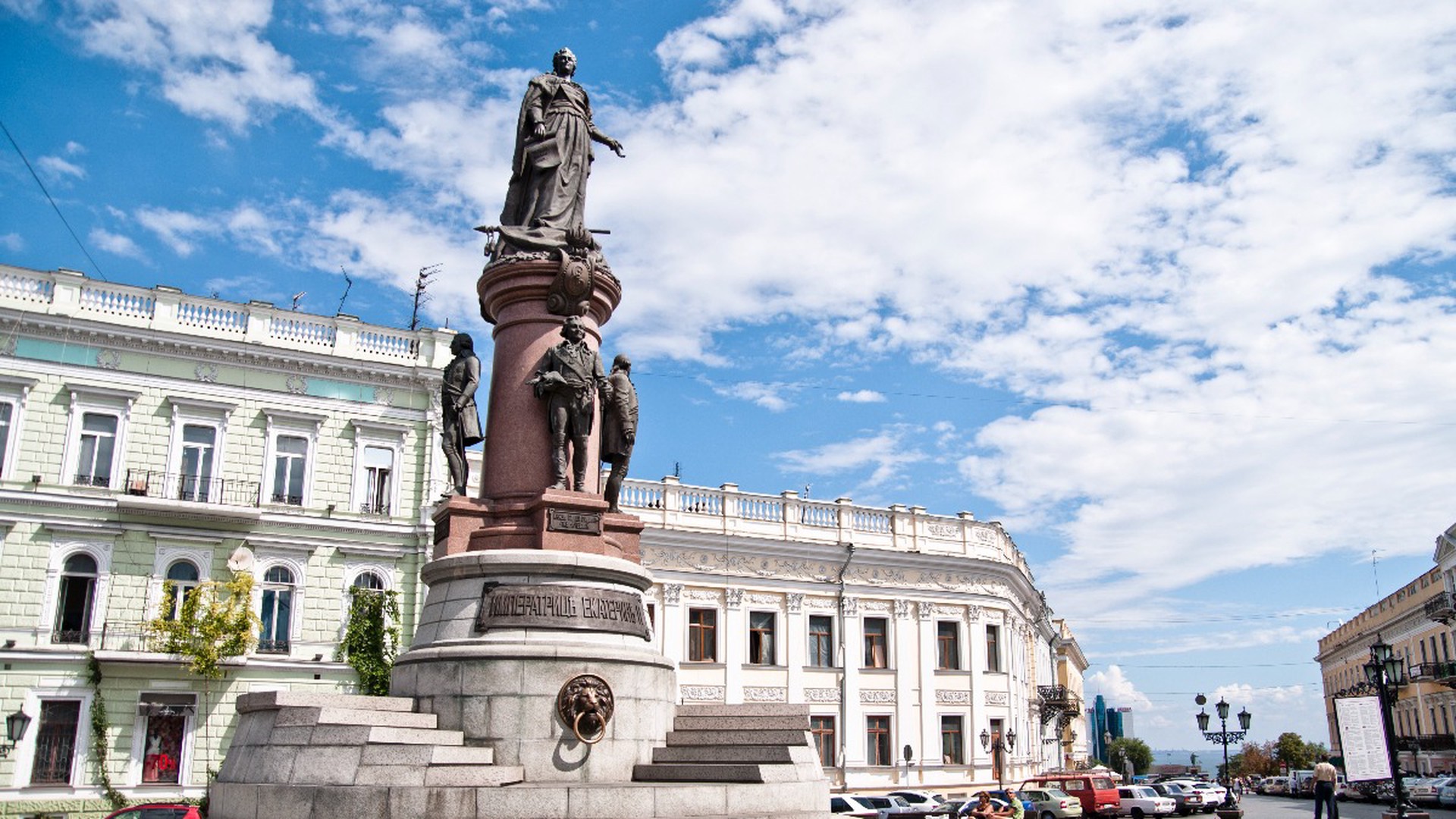 В Одессе не будут сносить памятник Екатерине II