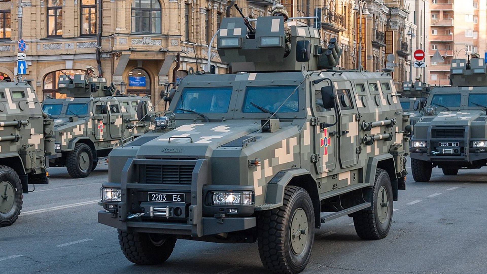 ВСУ не успели убежать от «Отважных» и утопили бронеавтомобиль «Козак-2»