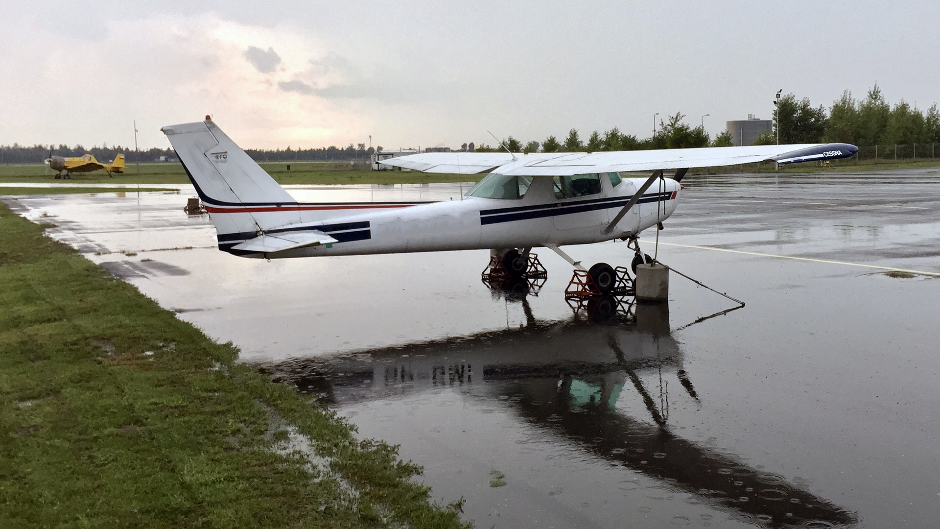 Частный самолёт Cessna рухнул у берегов Латвии в Балтийском море