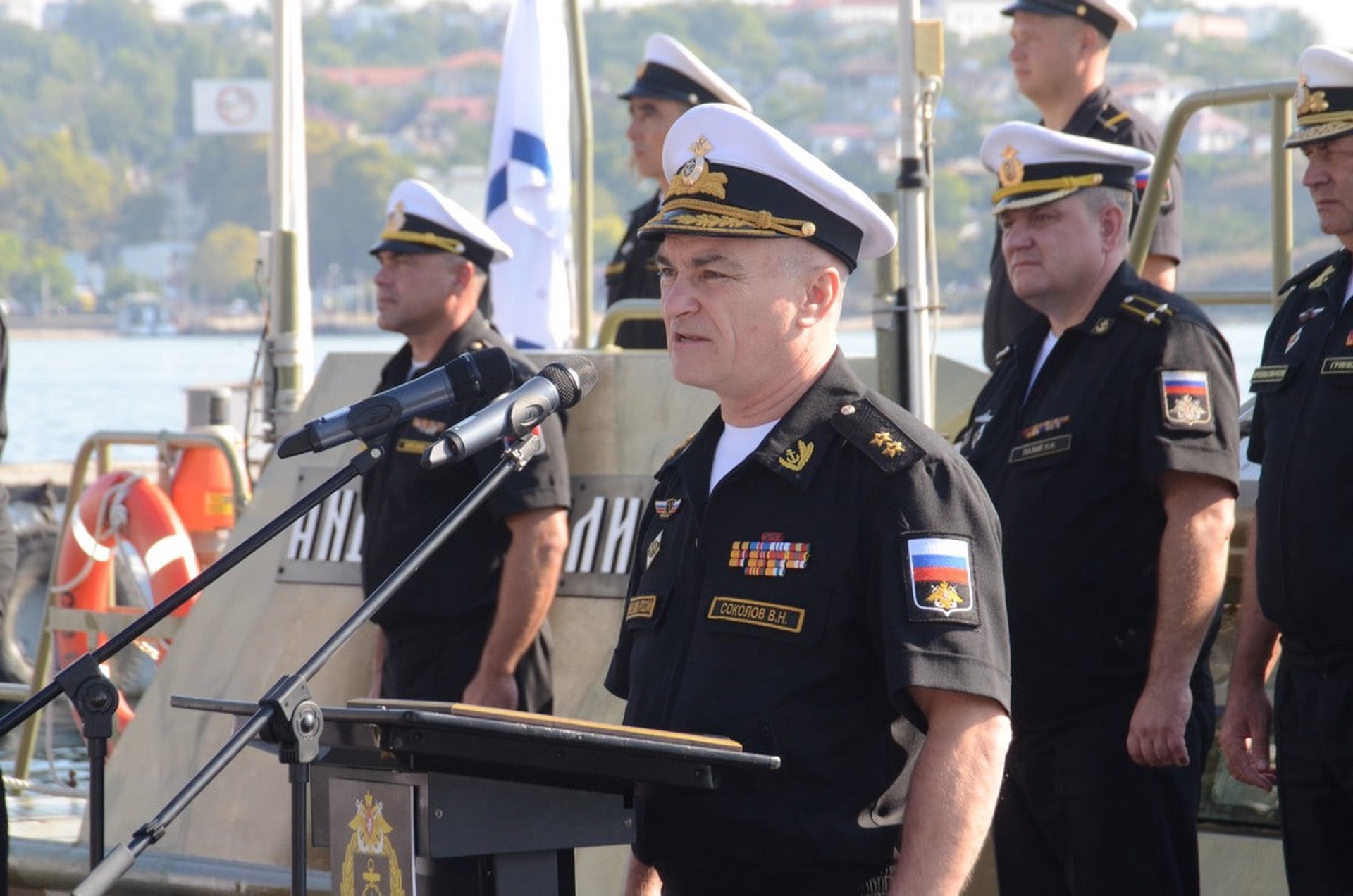 Командующий Черноморским флотом Соколов: флот уверенно выполняет поставленные задачи