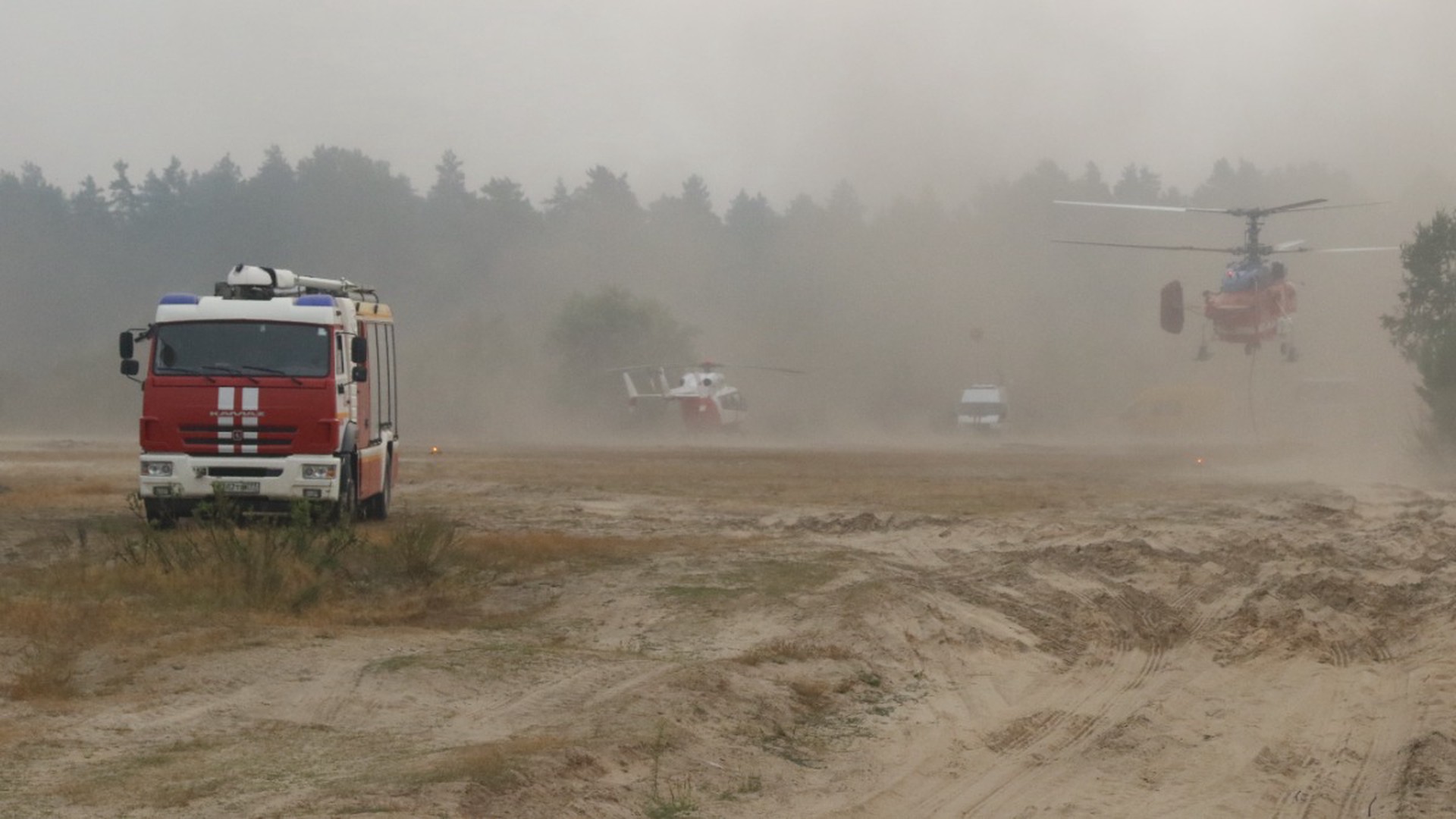 К тушению пожаров в Курганской области привлекли более 700 пожарных