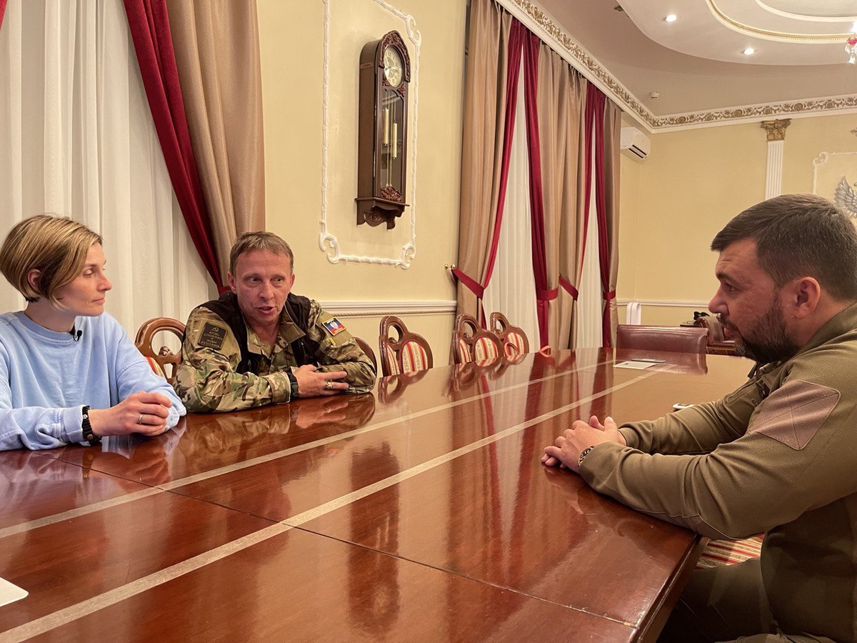 Глава ДНР встретился с Охлобыстиным и его семьёй