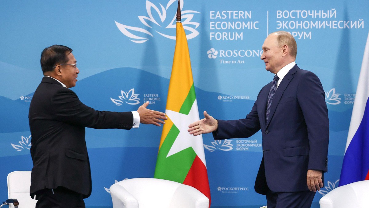 Лидер Мьянмы сообщил, что президент РФ Путин обеспечивает мировую стабильность