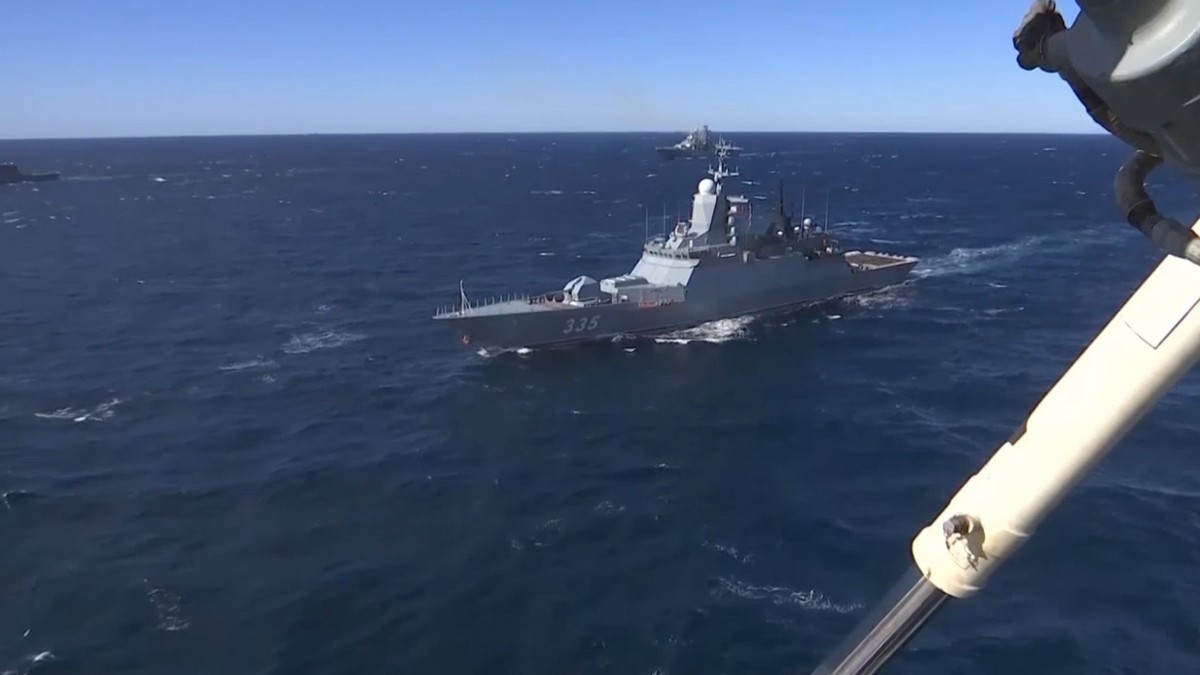 В Севастополе проходят учения ВМФ