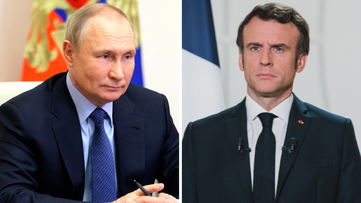 Макрон заявил, что готов поговорить с Путиным при согласии Зеленского