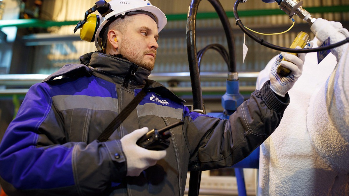 Запорожье подключили к газотранспортной системе России