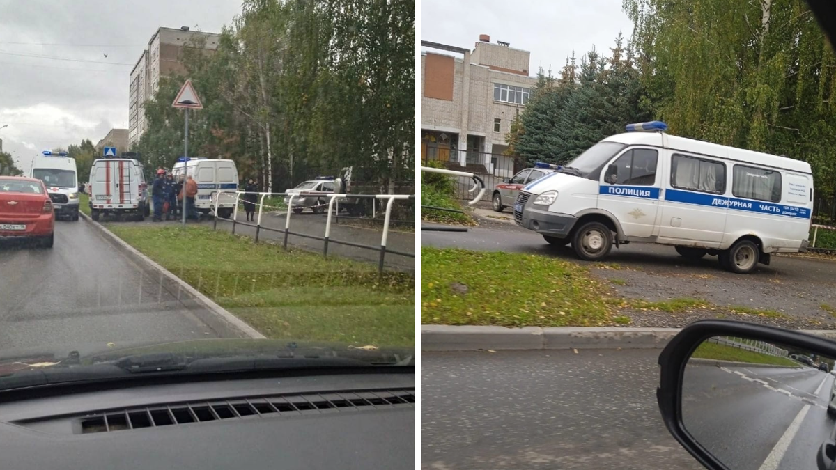 В школе Ижевска мужчина открыл стрельбу по детям