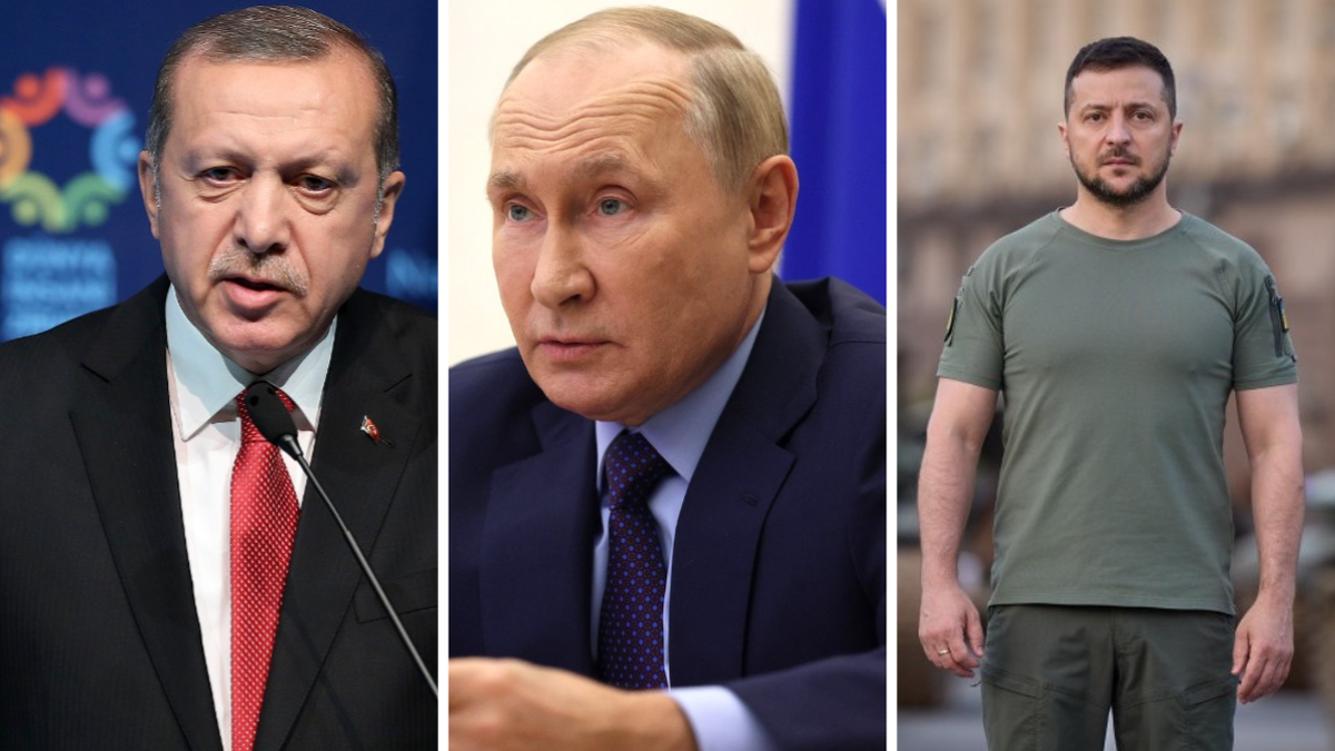 Эрдоган вновь предложил срочно организовать встречу Путина и Зеленского
