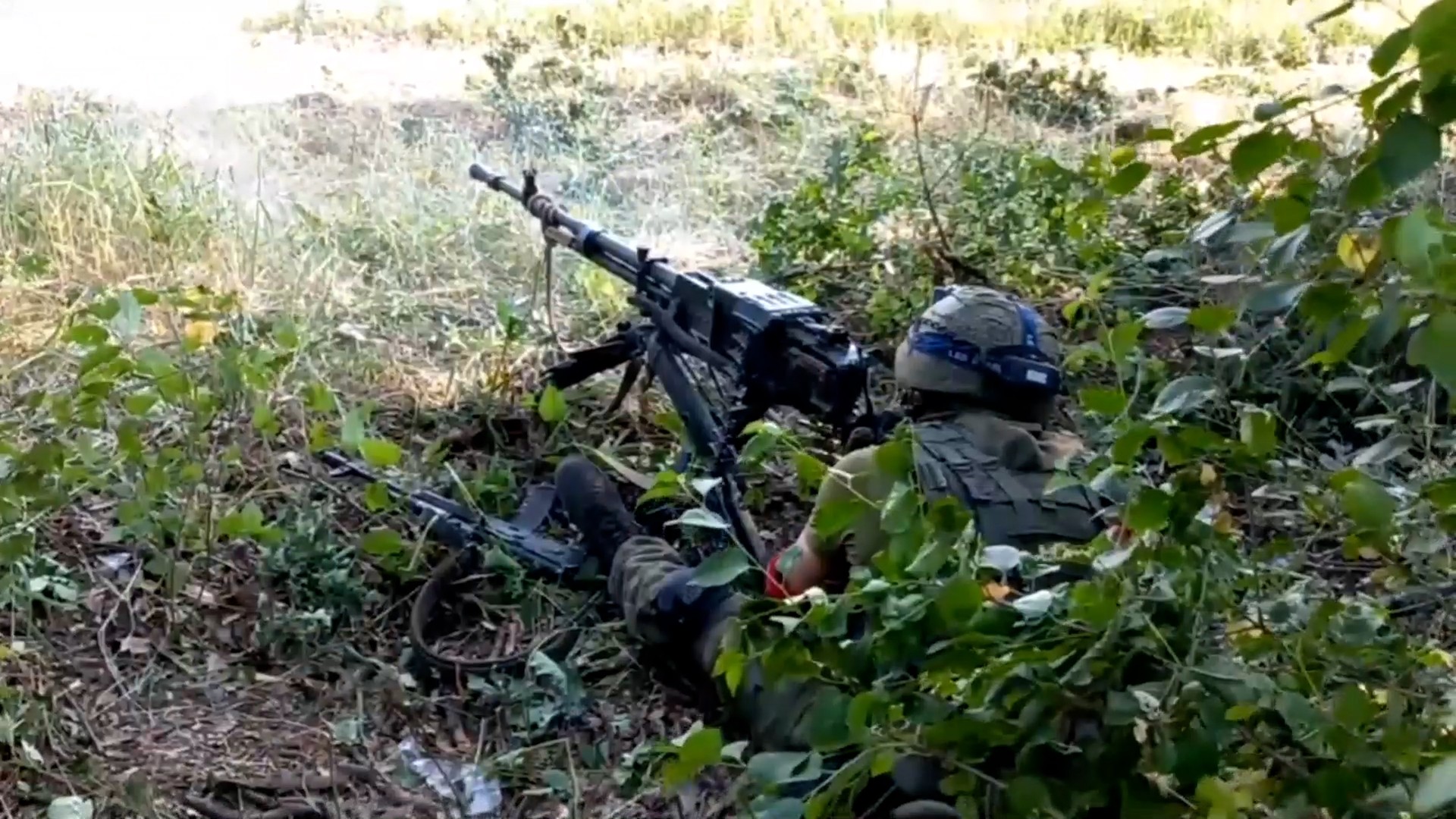Минобороны: Сержант Быстров в одиночку уничтожил украинскую ДРГ из пулемёта