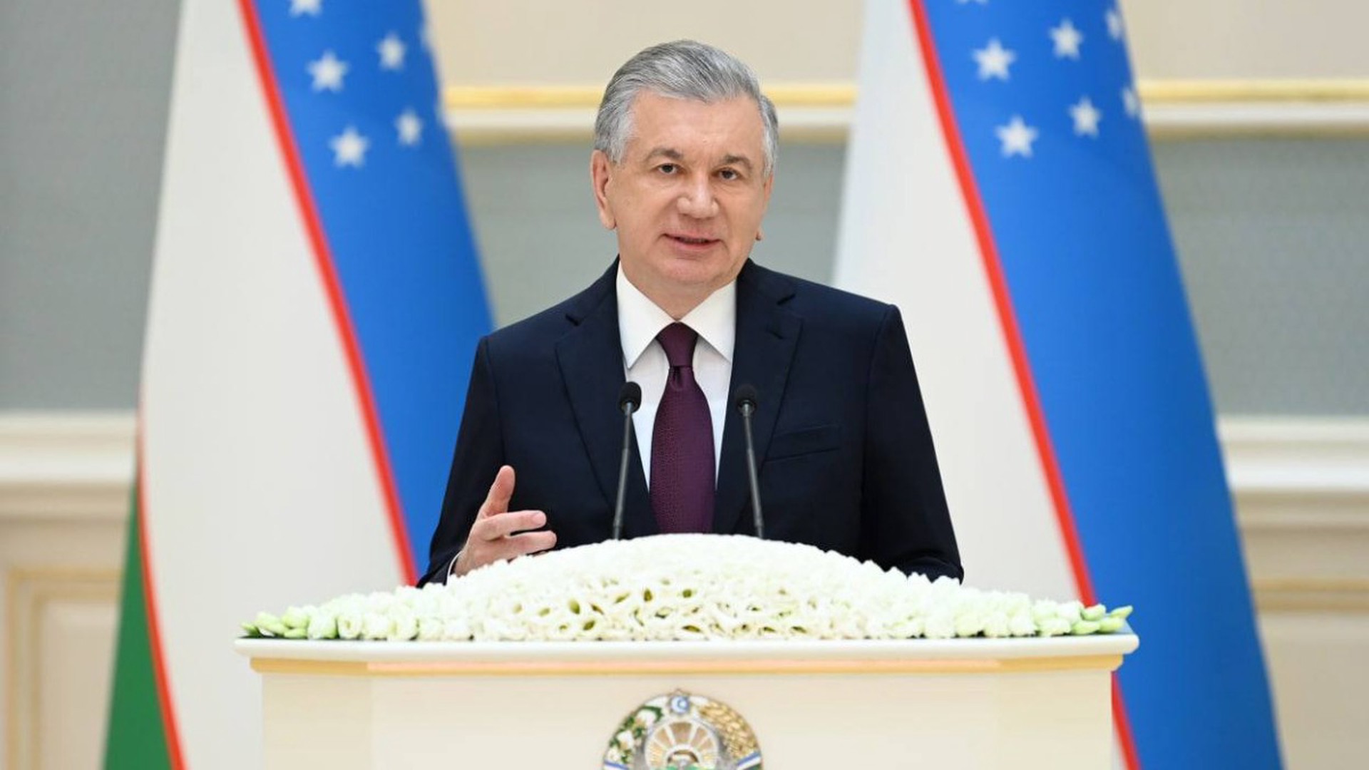 Путин поздравил Мирзиёева с переизбранием на пост президента Узбекистана 