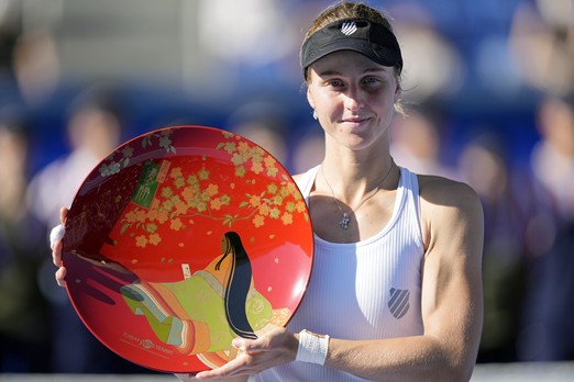 Российская теннисистка взяла титул WTA в Токио