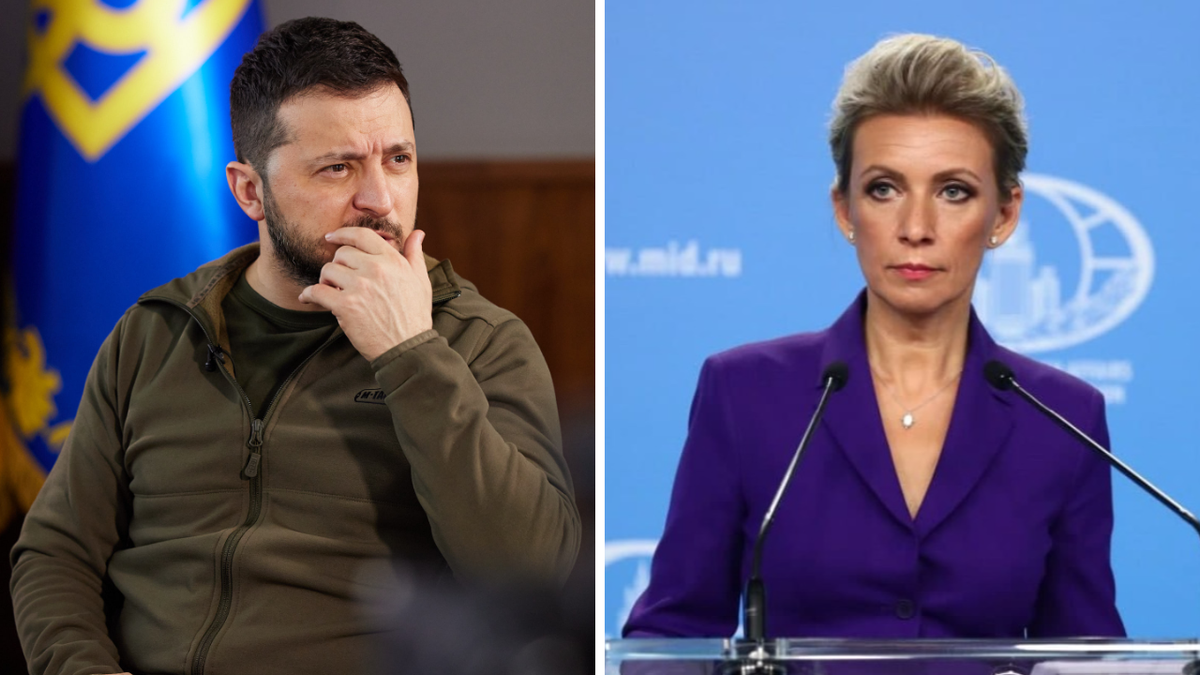 Захарова назвала выступление Зеленского в Гааге бредом