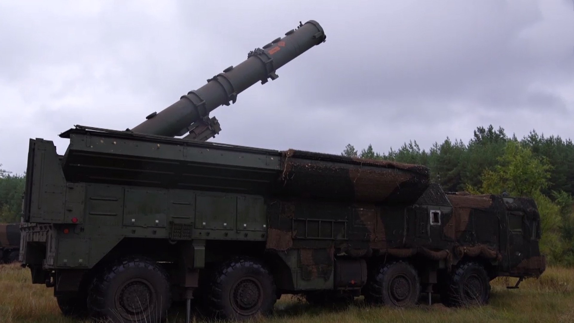 Минобороны показало кадры пуска ракет Р-500 по объектам ВСУ