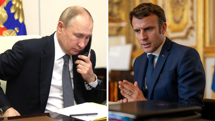 В Кремле рассказали о разговоре Путина и Макрона