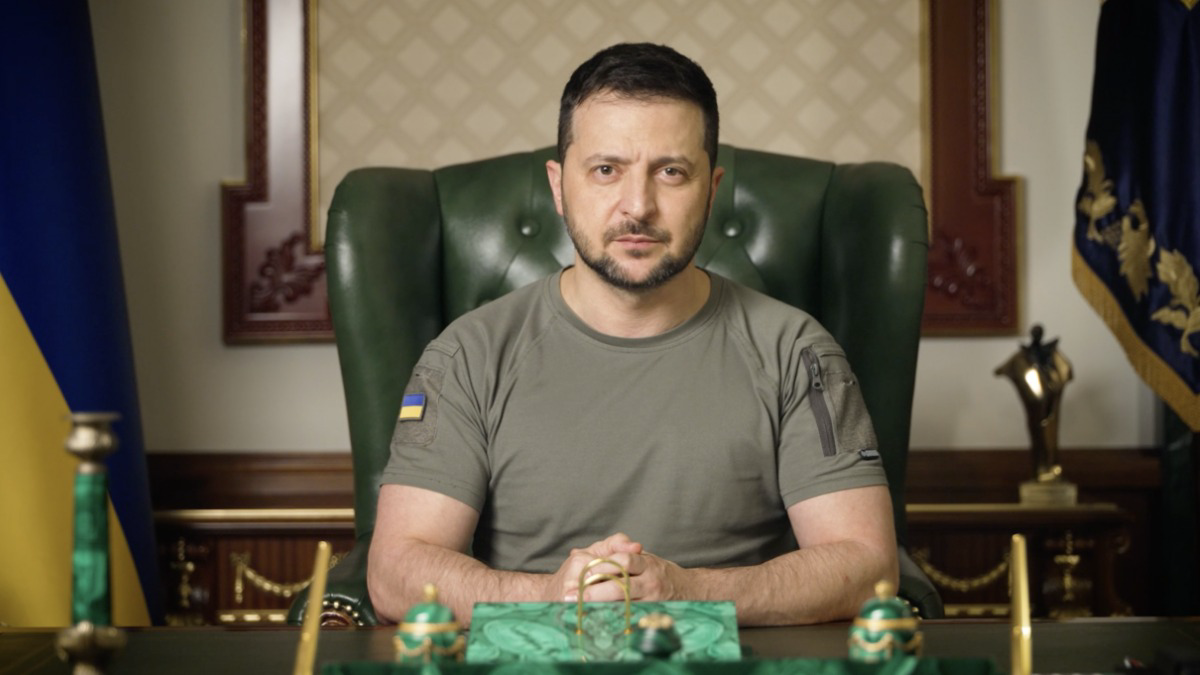 Немцы раскритиковали рождественское видеопоздравление Зеленского