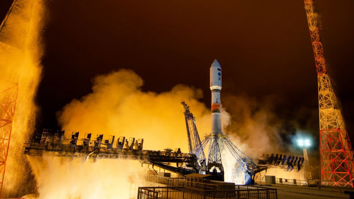 Ракету «Союз-2.1б» с военным спутником запустили с космодрома Плесецк