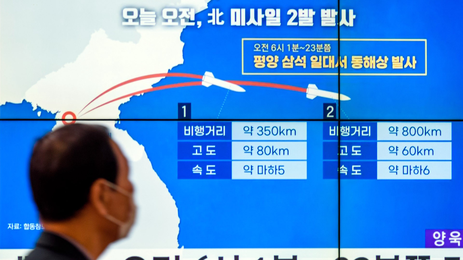 СМИ: КНДР произвела запуск по меньшей мере десяти ракет разных типов