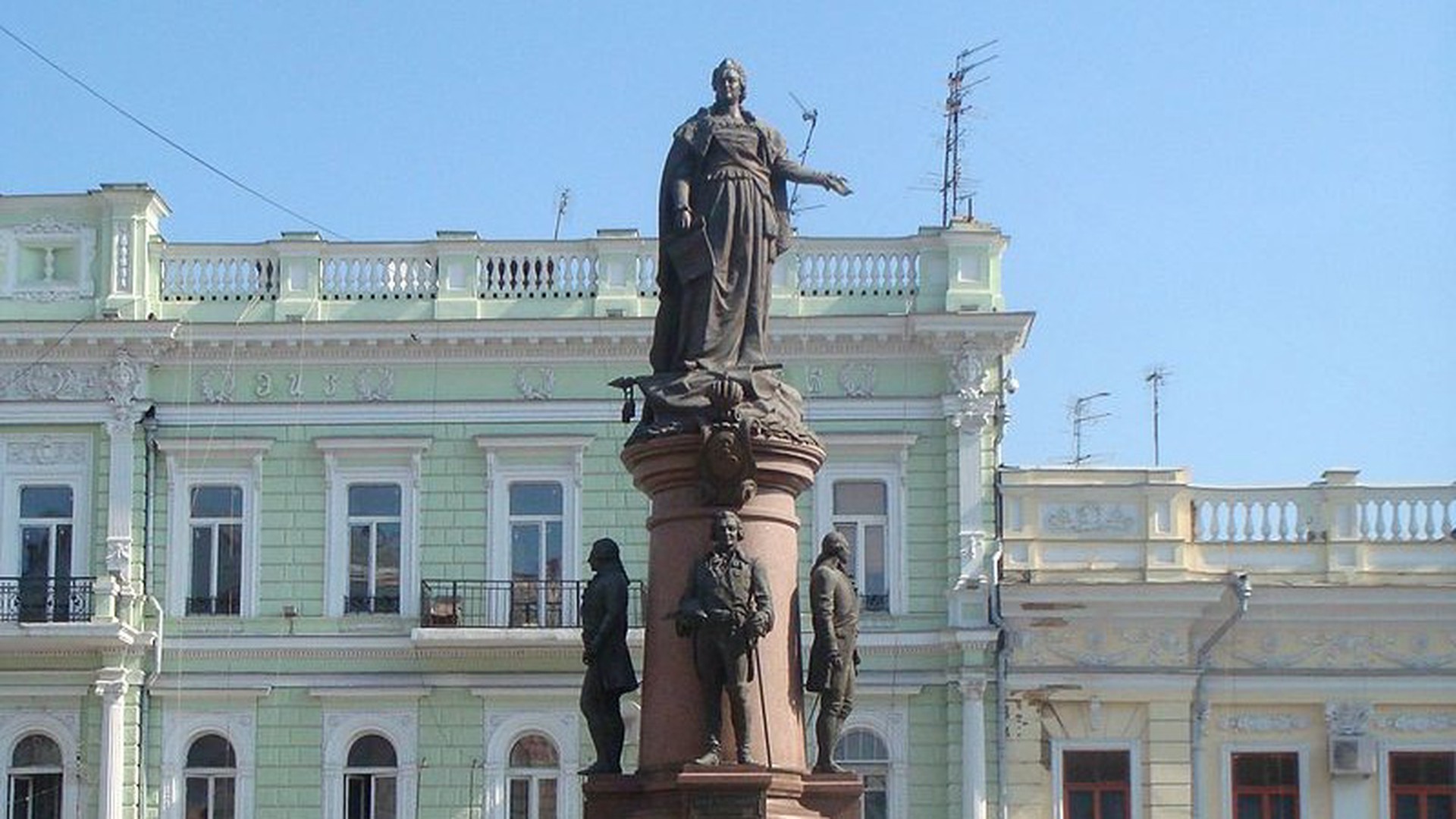 В Одессе поддержали решение о демонтаже памятника Екатерине II