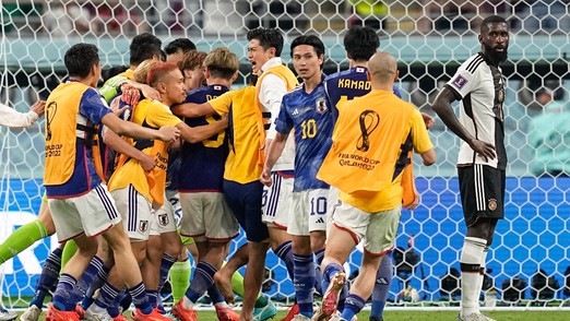 Сборная Японии сенсационно обыграла Германию на ЧМ-2022 со счётом 2:1