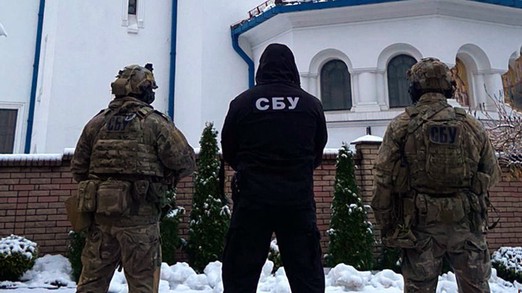 СБУ проводит обыск в храме УПЦ в Ивано-Франковске