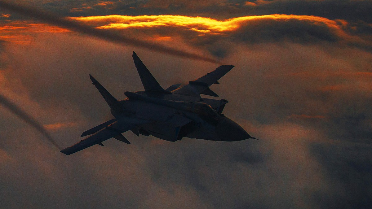 Российский МиГ-31 сопроводил норвежский самолёт-разведчик в районе Баренцева моря
