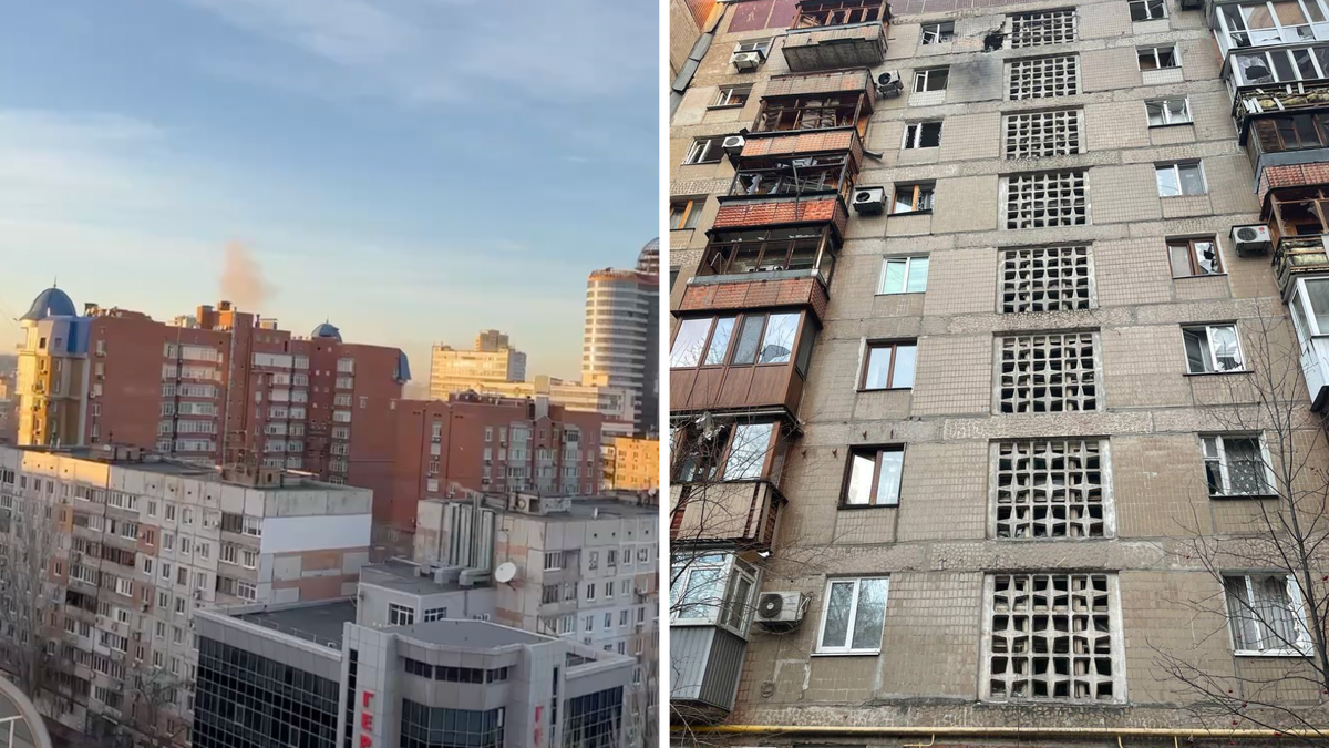 ВСУ обстреляли жилой дом в центре Донецка 