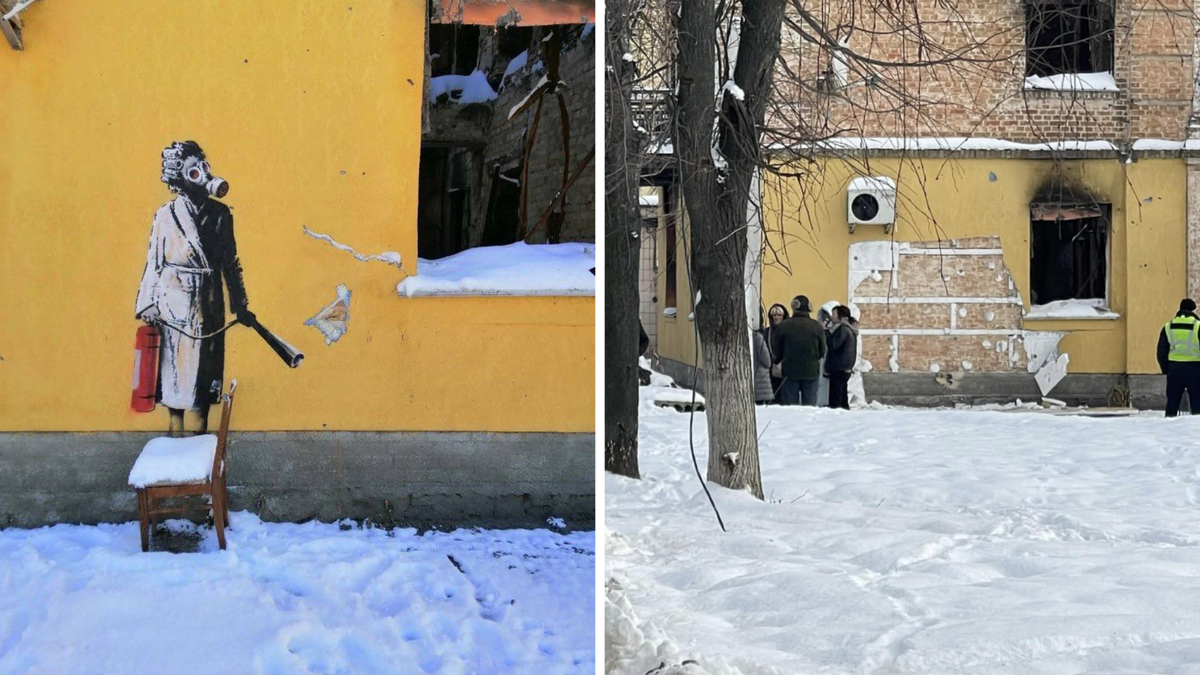 Суп гороховый: почему Зеленскому не нужен Бэнкси