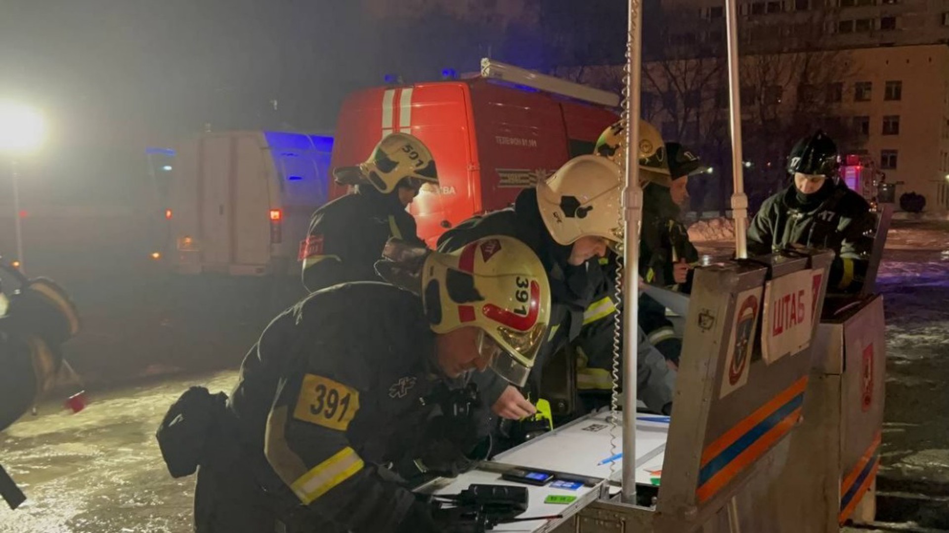 МЧС назвало предварительную причину пожара на промплощадке в Ангарске