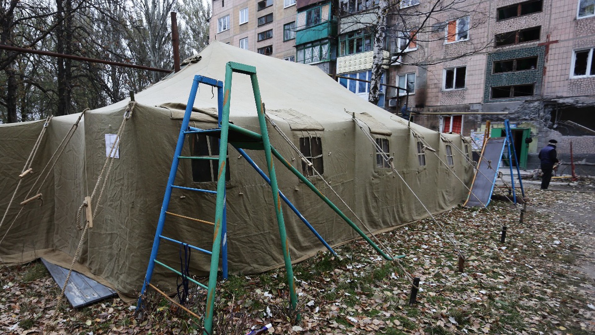 В киевских пунктах обогрева не хватает мест
