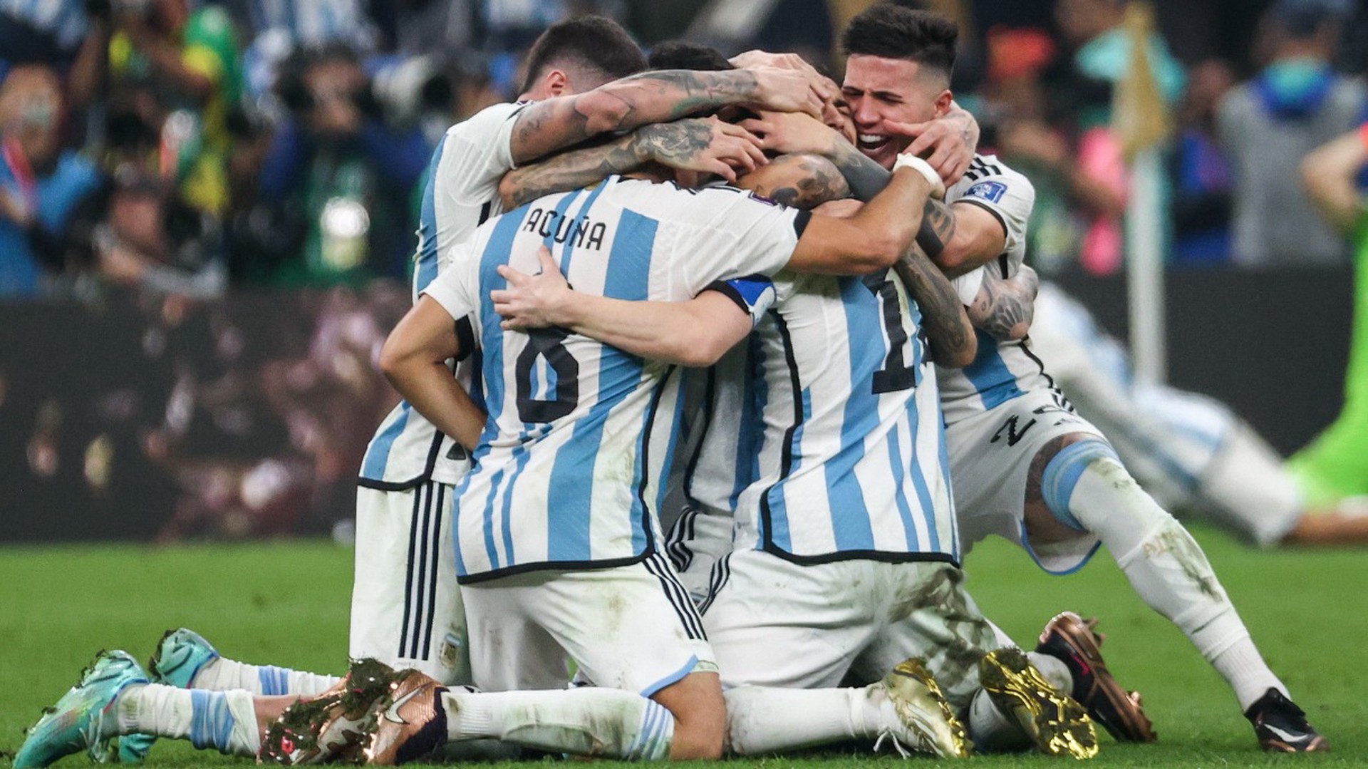 Сборная Аргентины стала чемпионом мира по футболу