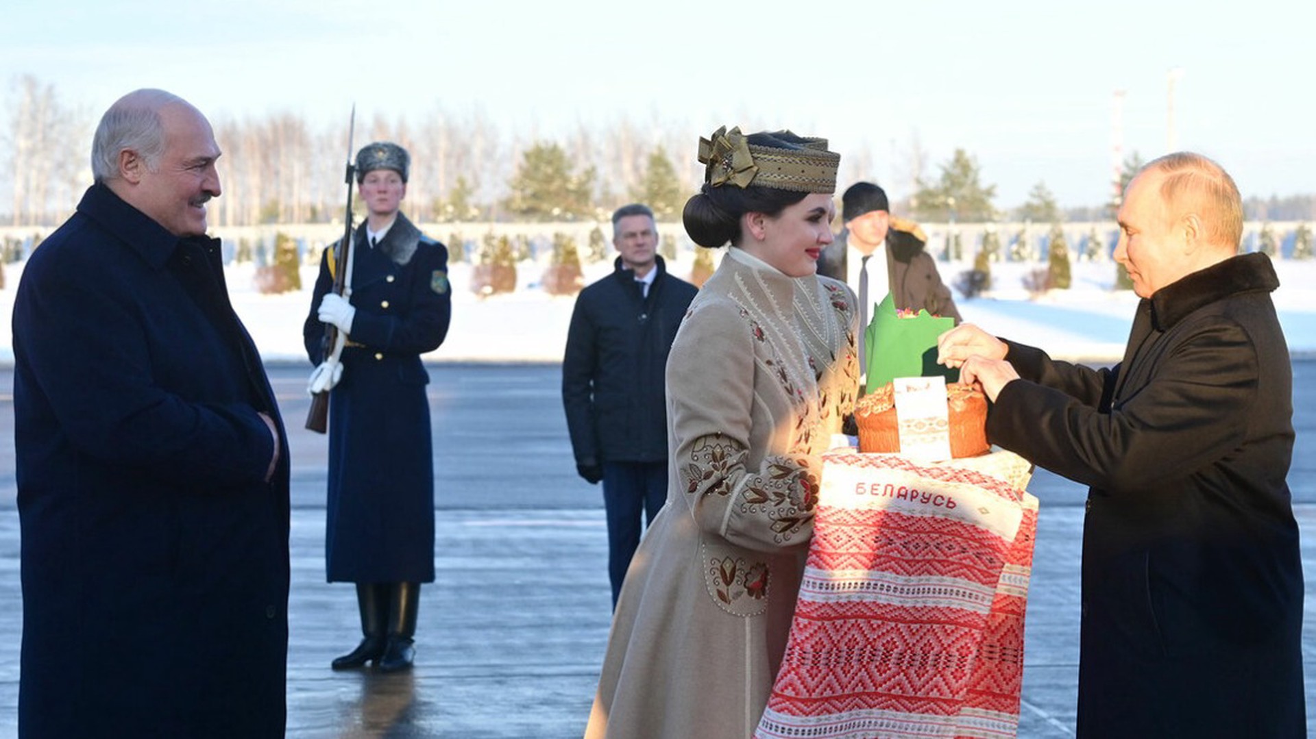 Посещение белоруссии