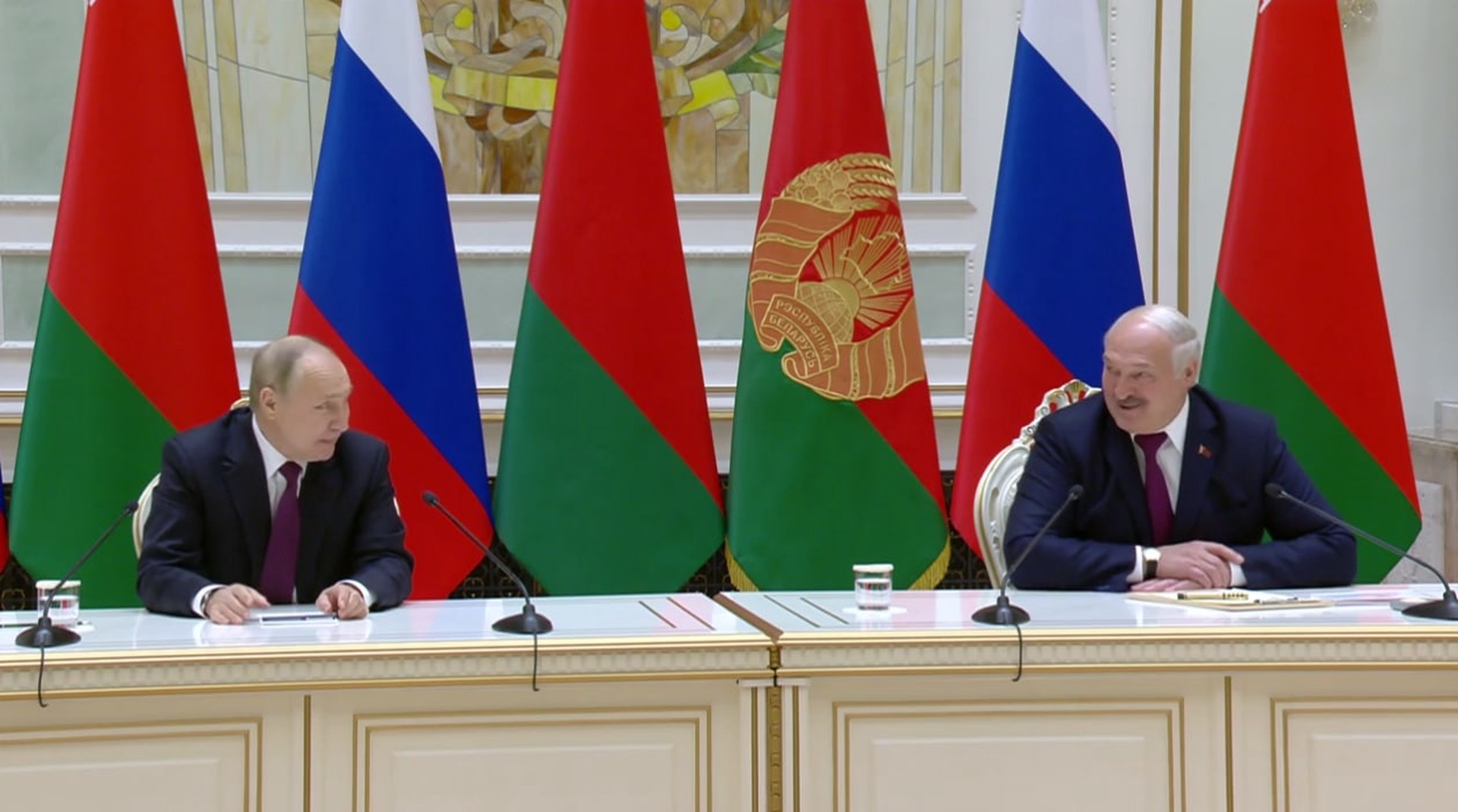 Путин заявил, что Москва и Минск будут сообщать все меры для надежного обеспечения безопасности стран