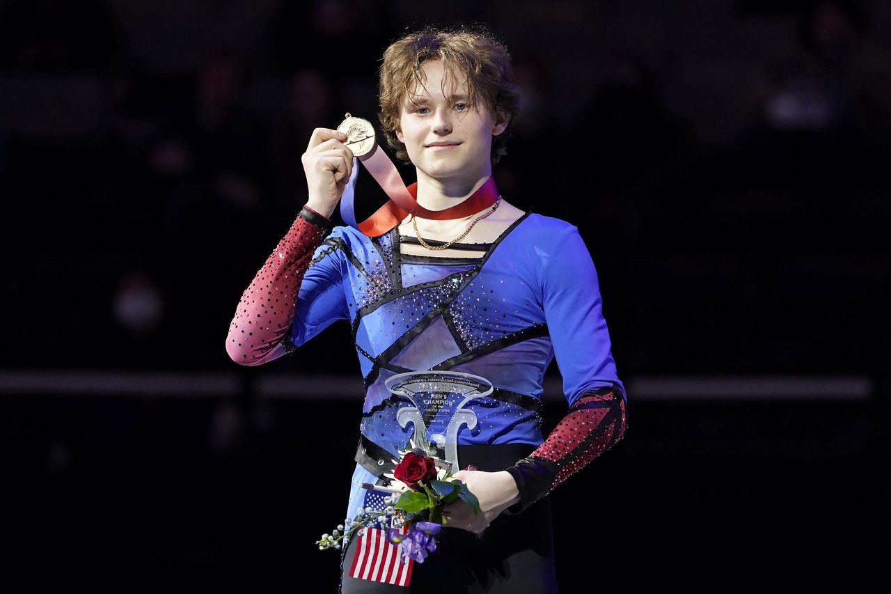 Илья Малинин стал чемпионом США по фигурному катанию