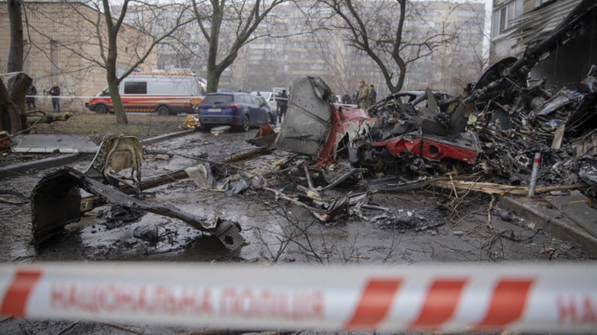 МВД Украины опубликовало список погибших при крушении вертолёта в Броварах
