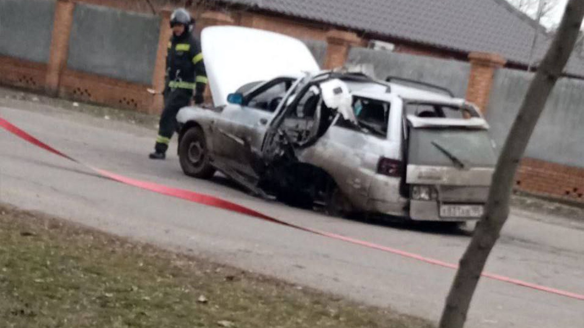 В Бердянске взорвали автомобиль местной предпринимательницы Валентины Мамай