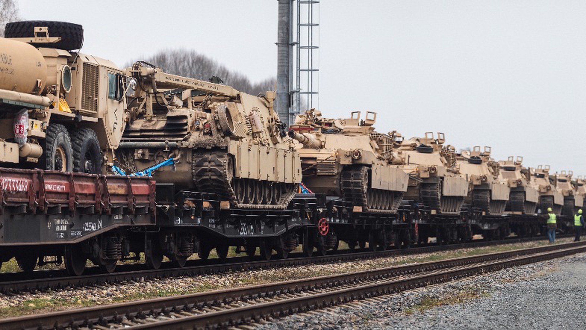 Пентагон подтвердил доставку в Германию 31 танка Abrams для обучения украинских военных