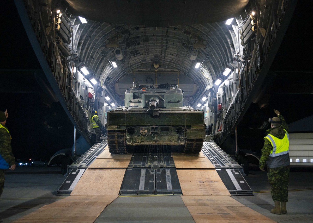 В Германии рассказали, сколько танков Leopard было передано Украине 