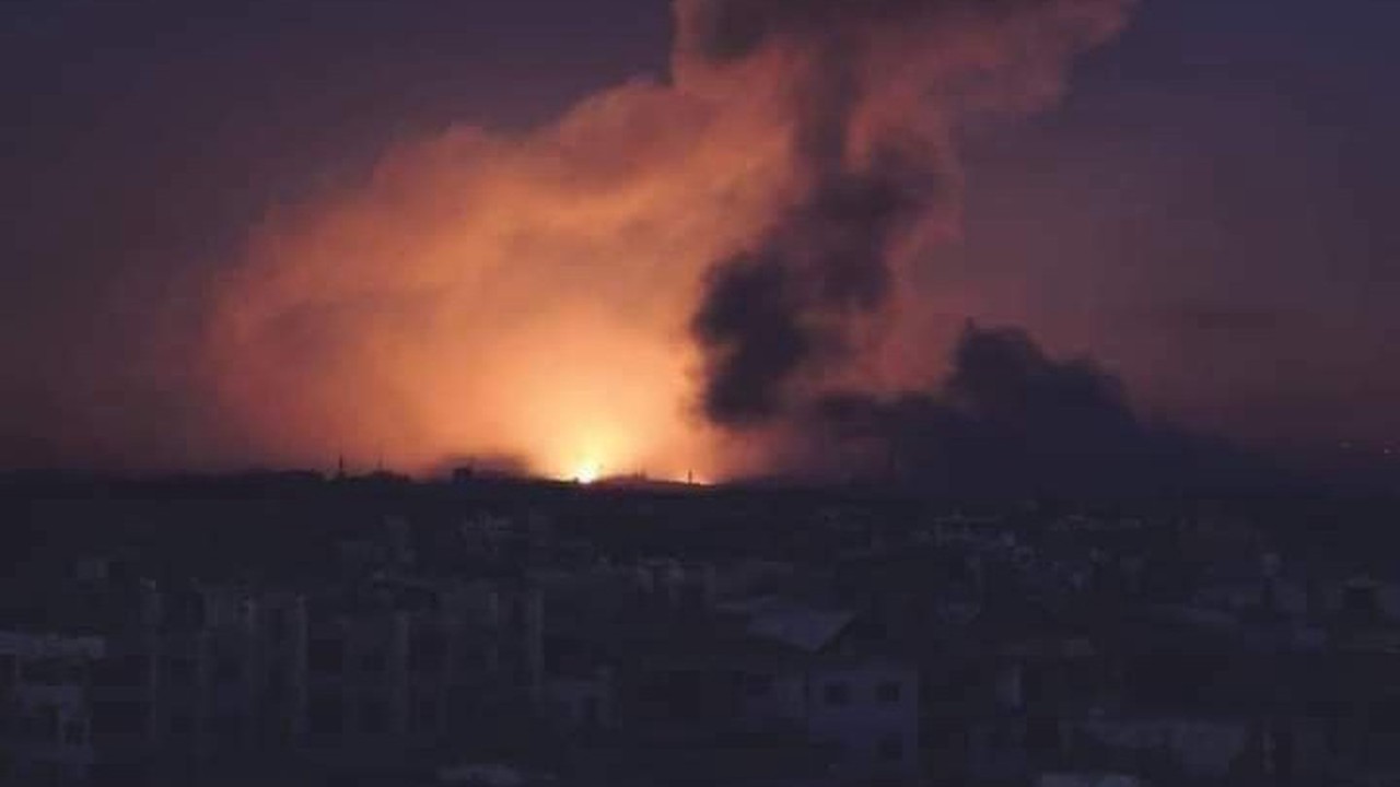 ПВО Сирии отразили израильскую атаку в небе в окрестностях Дамаска